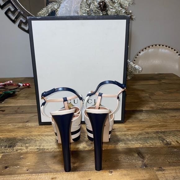 Gucci Angel Platform Spiked Sandals - Picture 8 of 8